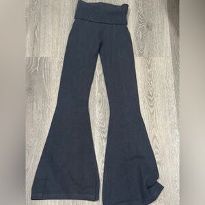 Knit Flared Pants